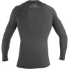 O’Neill Men’s Basic Skins UPF 50+ Long Sleeve Rash Guard(Graphite)