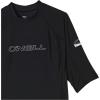 O’Neill Men’s Basic Skins UPF 50+ Short Sleeve Rash Guard(Black)