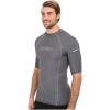 O’Neill Men’s Basic Skins UPF 50+ Short Sleeve Rash Guard(Smoke)
