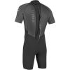 O’Neill Men’s Reactor-2 2mm Back Zip Short Sleeve Spring Wetsuit, Lightweight Warmth with Good Flexibility for Surfing, Paddleboarding, Kayaking(Black/Graphite)