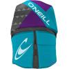 O’Neill Women’s Reactor USCG Life Vest(Turquoise/Ultraviolet/Graphite)