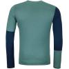 Ortovox Men’s 185 Rock’n’Wool Long Sleeve Base Layer, Soft Breathable Merino Wool Base Shirt for Winter Touring & Skiing(Arctic Grey)