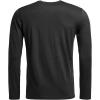 Ortovox Men’s 185 Rock’n’Wool Long Sleeve Base Layer, Soft Breathable Merino Wool Base Shirt for Winter Touring & Skiing(Black Raven)