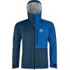 Ortovox Men’s 3L Ortler Jacket, Waterproof, Windproof High Alpine Hooded Hardshell Jacket for Ski Touring, Mountaineering(Deep Ocean)
