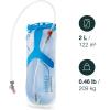 Osprey Hydraulics Backpack Water Reservoir with Bite Valve – BPA-Free, Leakproof Hydration Bladder with QuickConnect and Slide-Seal – Compatible with Most Hiking and Biking Packs, Clear(2L)