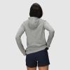 Outdoor Research Women’s ActiveIce Spectrum Sun Hoodie | Self-Cooling Fabric, Quick Drying, Moisture Wicking, UPF 50+(Grey Heather)