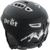 PRET Fury Ski & Snowboard Snow Helmet | Level C Ventilation | MIPS Impact Protection | Ripcord360 Fit & Fidlock Buckle(Teton Black)