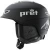 PRET Fury Ski & Snowboard Snow Helmet | Level C Ventilation | MIPS Impact Protection | Ripcord360 Fit & Fidlock Buckle(Teton Black)