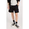REIGNING CHAMP Men’s Lightweight Terry 6″ Shorts(Black)