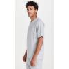 REIGNING CHAMP Men’s Mid-Weight Jersey Tee(Heather Grey)