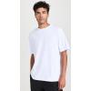 REIGNING CHAMP Men’s Mid-Weight Jersey Tee(White)