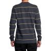 RVCA Mens Day Shift Thermal L/S(Day Shift Thermal Stripe/Garage Blue)