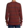 RVCA Mens Day Shift Thermal L/S(Day Shift Thermal Stripe/Red Earth)