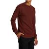 RVCA Mens Day Shift Thermal L/S(Red Earth)