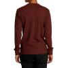 RVCA Mens Day Shift Thermal L/S(Red Earth)