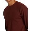 RVCA Mens Day Shift Thermal L/S(Red Earth)