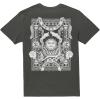 RVCA Mens Red Stitch Graphic Crew T-Shirt(Astral Plain | Pirate Black)