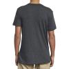 RVCA Mens Red Stitch Graphic Crew T-Shirt(Black/Grey)