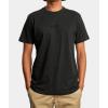 RVCA Mens Red Stitch Graphic Crew T-Shirt(Small Rvca Ss/Pirate Black)