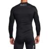 RVCA Mens Sport Compression Athletic Breathable Long Sleeve Tee(Black 231)