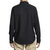 RVCA Men’s Thatll Do Stretch Long Sleeve Woven Button Front Shirt(Black S125)