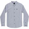 RVCA Men’s Thatll Do Stretch Long Sleeve Woven Button Front Shirt(That’ll Do | Pavement)