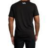 RVCA Men’s VA Blur Short Sleeve(Black)