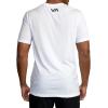 RVCA Men’s VA Blur Short Sleeve(Rvca Blur/White)