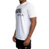RVCA Men’s VA Blur Short Sleeve(Rvca Blur/White)