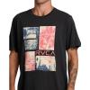 RVCA Men’s Va All The Way Short Sleeve(Aloha Town | Pirate Black)