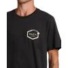 RVCA Men’s Va All The Way Short Sleeve(Island Hex | Pirate Black)