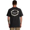 RVCA Men’s Va All The Way Short Sleeve(Island Hex | Pirate Black)