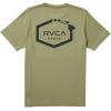 RVCA Men’s Va All The Way Short Sleeve(Island Hex | Ranger Green)