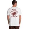 RVCA Men’s Va All The Way Short Sleeve(Sky Cat | Antique White)