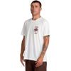 RVCA Men’s Va All The Way Short Sleeve(Sky Cat | Antique White)