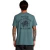 RVCA Men’s Va All The Way Short Sleeve(Sky Cat | Balsam Green)