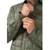 Rab Men’s Downtime Shirt Down Insulated Button-Down Jacket for Hiking, Camping & Casual Use(Light Khaki)