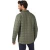 Rab Men’s Downtime Shirt Down Insulated Button-Down Jacket for Hiking, Camping & Casual Use(Light Khaki)
