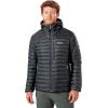 Rab Men’s Microlight Alpine 700-Fill Down Hooded Puffer Jacket for Hiking & Skiing(Beluga)