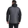 Rab Men’s Microlight Alpine 700-Fill Down Hooded Puffer Jacket for Hiking & Skiing(Black/Graphene)