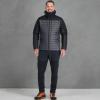 Rab Men’s Microlight Alpine 700-Fill Down Hooded Puffer Jacket for Hiking & Skiing(Black/Graphene)
