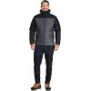 Rab Men’s Microlight Alpine 700-Fill Down Hooded Puffer Jacket for Hiking & Skiing(Black/Graphene)