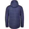 Rab Men’s Microlight Alpine 700-Fill Down Hooded Puffer Jacket for Hiking & Skiing(Deep Ink (Denim))