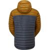 Rab Men’s Microlight Alpine 700-Fill Down Hooded Puffer Jacket for Hiking & Skiing(Footprint/Graphene)