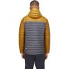 Rab Men’s Microlight Alpine 700-Fill Down Hooded Puffer Jacket for Hiking & Skiing(Footprint/Graphene)