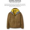 Rab Men’s Microlight Alpine 700-Fill Down Hooded Puffer Jacket for Hiking & Skiing(Oak)