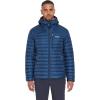 Rab Men’s Microlight Alpine 700-Fill Down Hooded Puffer Jacket for Hiking & Skiing(Tempest Blue)