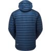 Rab Men’s Microlight Alpine 700-Fill Down Hooded Puffer Jacket for Hiking & Skiing(Tempest Blue)
