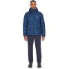 Rab Men’s Microlight Alpine 700-Fill Down Hooded Puffer Jacket for Hiking & Skiing(Tempest Blue)