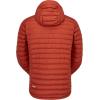 Rab Men’s Microlight Alpine 700-Fill Down Hooded Puffer Jacket for Hiking & Skiing(Tuscan Red)